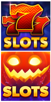 Generic app graphic, compared to the Halloween themed version