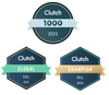 Clutch award badges