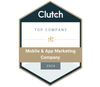 Clutch: Top company - Mobile and app marketing company 2024